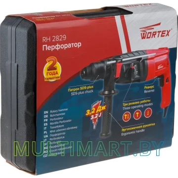 Перфоратор Wortex RH 2829 (RH282901129) картинка 8